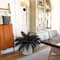 48in. Artificial Halloween Black Boston Fern - Set of 2